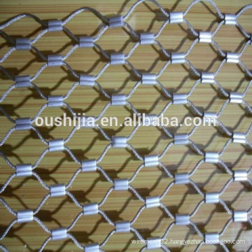 Stainless steel safety rope net factory